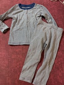 Striped Long Sleeve Top & Pants Set