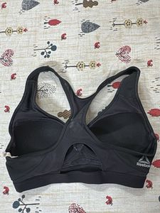 Black Racerback Sports Bra