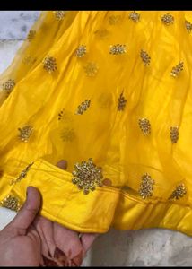 Gorgeous Yellow Lehenga Choli Set