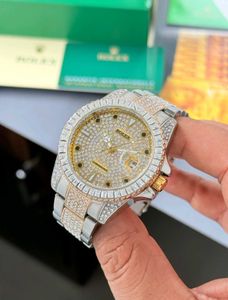 Rolex Watch - Diamond Encrusted Two-Tone