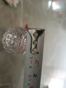 Crystal Faceted Ball Pendant
