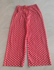 Red Polka Dot Palazzo Pants