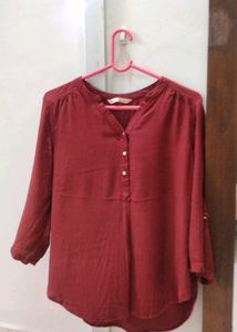 rust red tunic top/kurti🎀