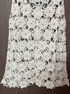 Cream Crochet Tank Top for medium and large