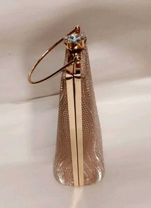 Elegant Rose Gold Clutch Bag