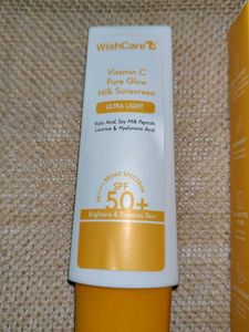 WishCare Vitamin C Milk Sunscreen SPF 50+