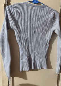 Ribbed Long Sleeve Top