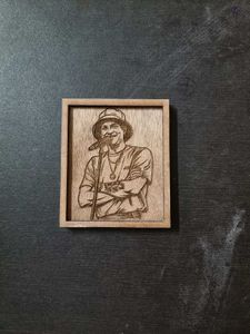 Zubeen Garg Wooden Carving Art combo