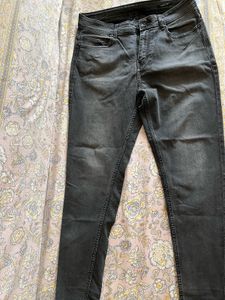 Gray Denim Jeans For Men