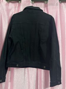 Mango Black Denim Jacket