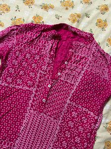 Bandhani Print short Kruti