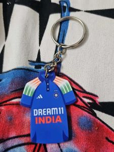 India Cricket Jersey Rohit Sharma Keychain
