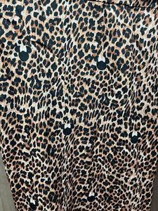 New tag Madame brand Chic Leopard Print Wrap Dress