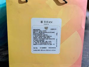 Titan Wall Clock