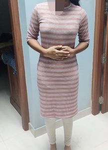 Striped Casual Fit Dress
