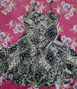 Criss Cross Back Cute Mini Dress