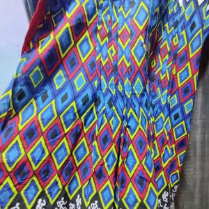 Vibrant Geometric Print Kurta