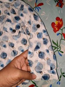 Cute Patterned Baby Shirt