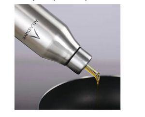 ATLASWEAR 2-Piece Stainless Steel Oil Dispenser 10