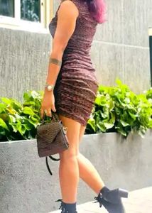 Animal Print Bodycon Mini Dress