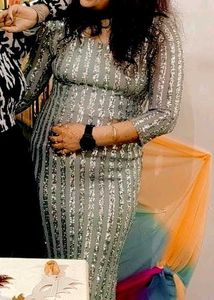 Stunning Sequined Maxi Dress