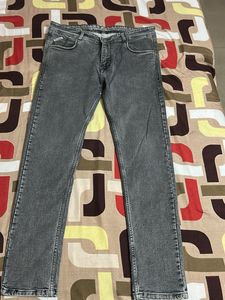 Men's Grey Wash Jeans