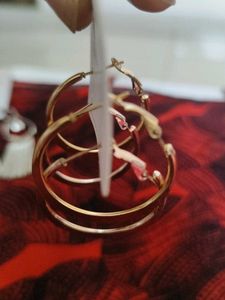 Fashion Hoop Earrings Set