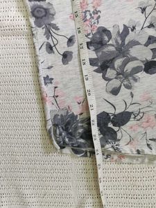 George Floral Print Pajama Top