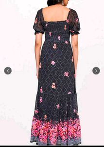 Global Desi Floral Maxi dress