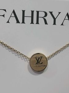 Louis Vuitton Gold anti-tarnish Necklace