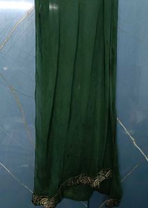 Emerald Green Embroidered Kurti