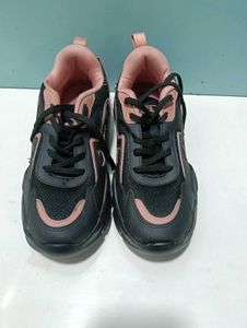 Stylish Black Sneakers duke running shoes