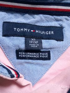 🚫 limited time Tommy Hilfiger Pink Polo T-Shirt