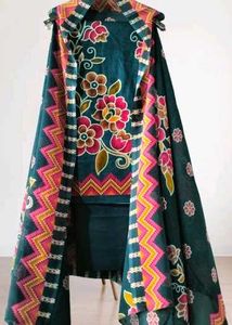 Navy Blue colour beautiful suit