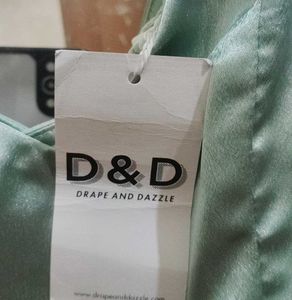 Satin Green Dress