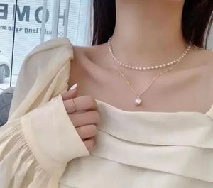 Elegant Layered Pearl Necklace