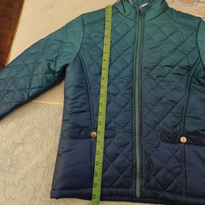 Blue puffer jacket 🧥minor Stain Shown In Pic