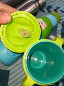 4 good condition water bottle
