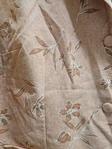 Salmon color Floral Print Blazer