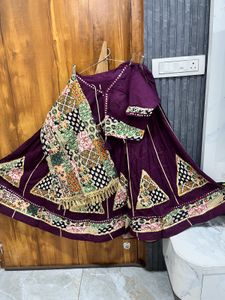 Stunning Purple Lehenga Choli Set