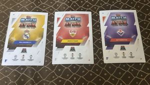 TOPPS MATCH ATTAX CARDS