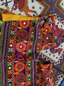 Embroidered Lehenga Choli Top