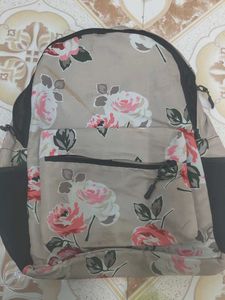 Floral Print Backpack