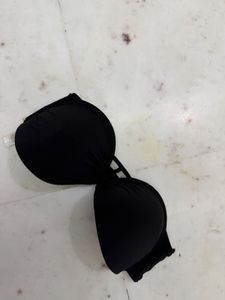Black Padded Bikini Top