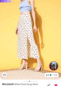 Berrylush Floral Skirt Set