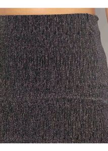 metallic party skirt