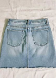 Denim Mini Skirt