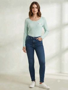 Mint Green Long Sleeve Top