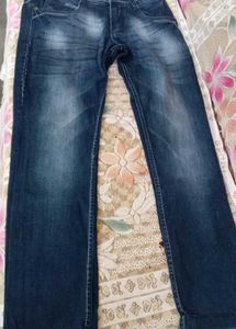 Combo Set of 4 Blue Denim Jeans Collection