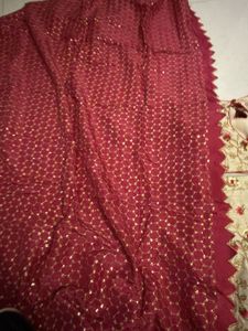 Embroidered silk Lehenga Choli Set